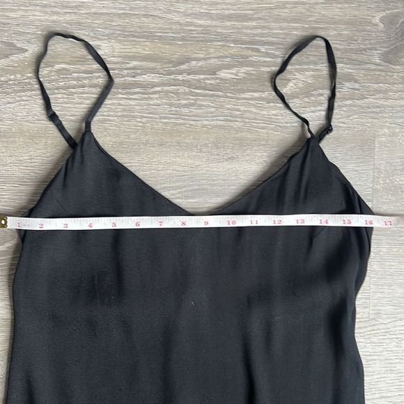 Reformation Crimini Black Slip Midi Dress - Picture 14 of 15